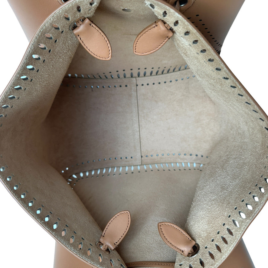 Brown Leather Tote