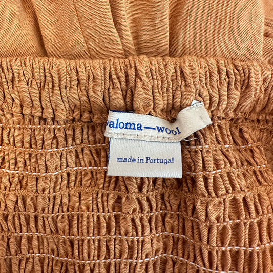 Linen Ocre Dress - L