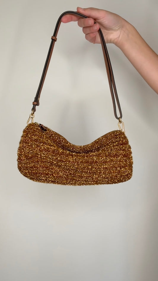 Gold Shimery Bracelet Pouch