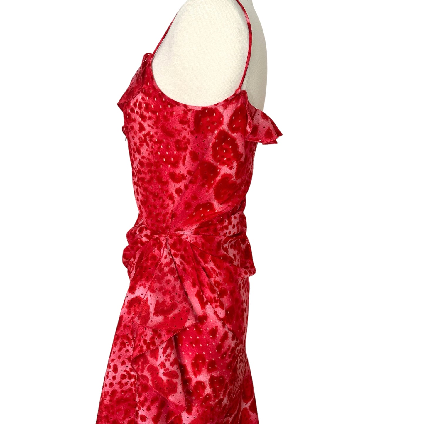 Pink Silk Dress - S