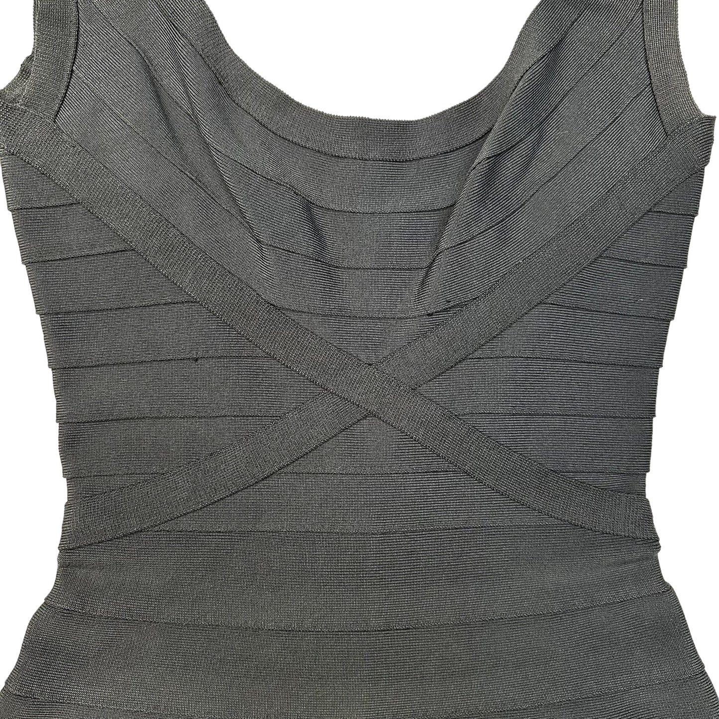 Black Iconic Bandage Dress - M