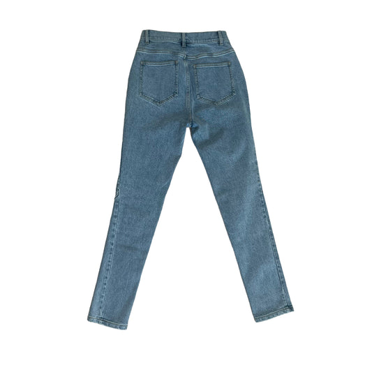 Light Wash Denim Jeans - 4