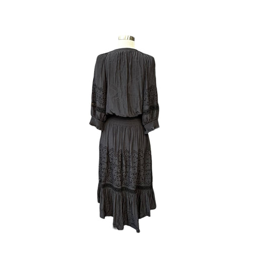 Black Laced Dress - S