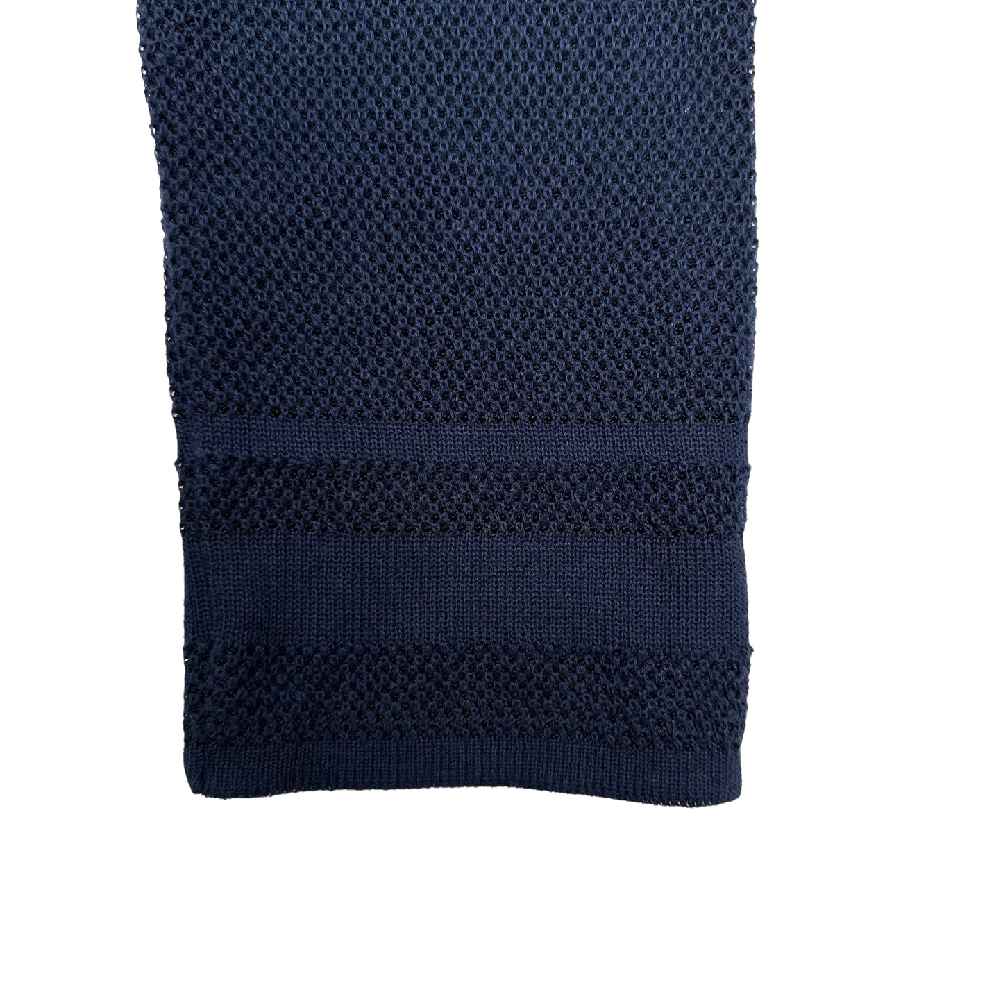 Navy Zipper Sweater - S/M