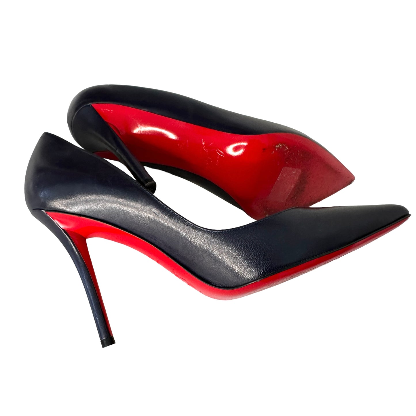 Navy Heels - 8.5