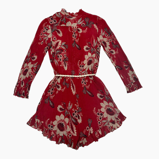 Floral Romper - 1