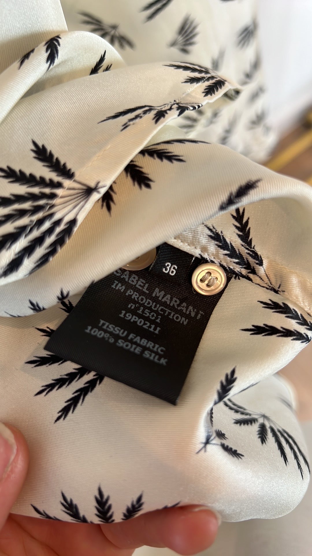 Silk Shirt - XS
