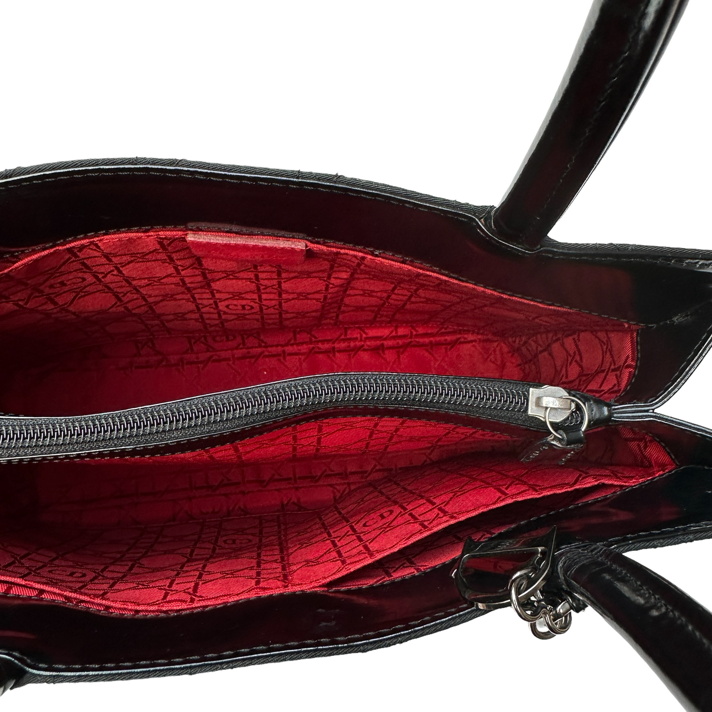 Black Vintage Lady Dior Tote