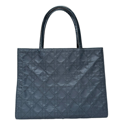 Black Vintage Lady Dior Tote