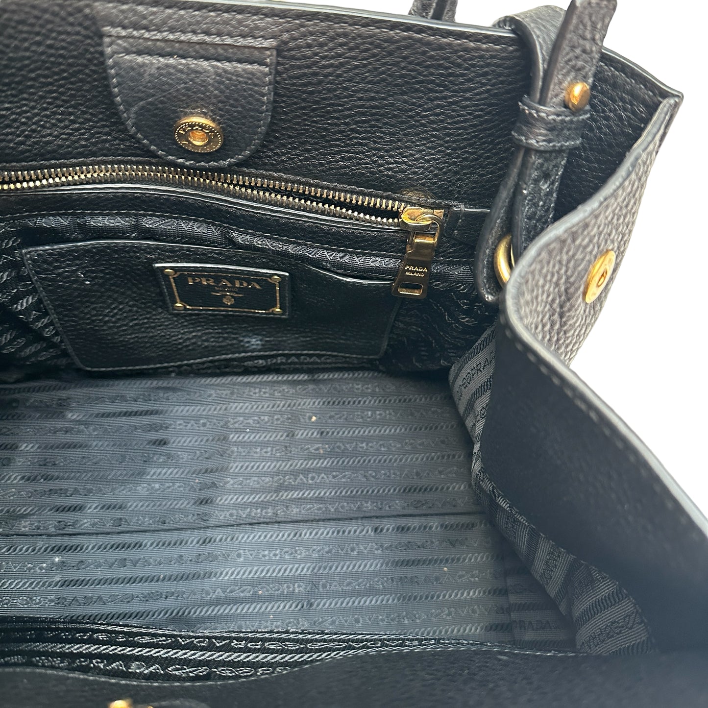 Black Leather Tote