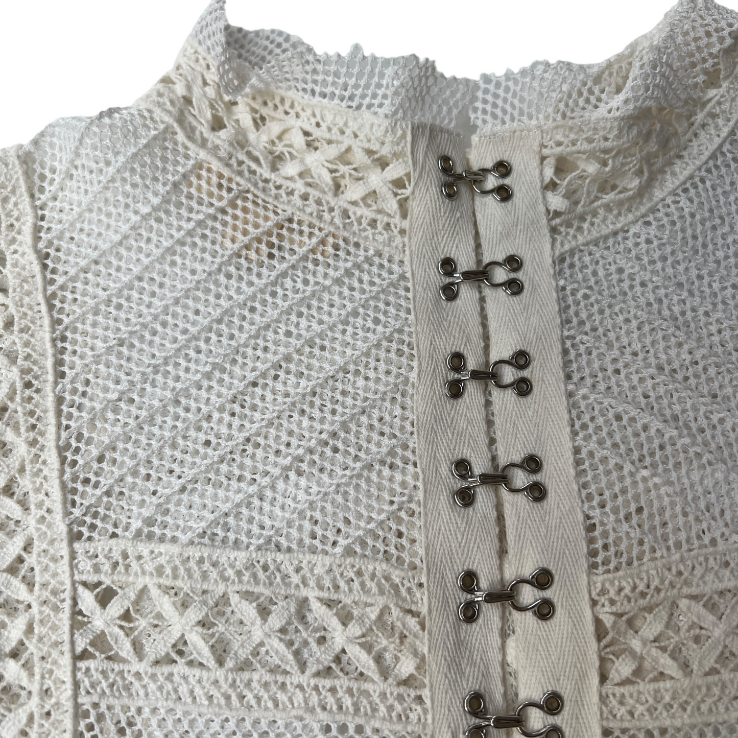 White Lace Top - S