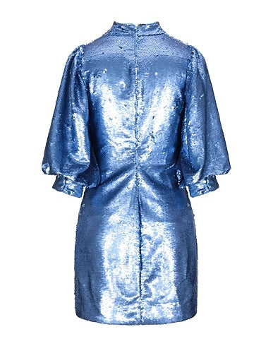 Blue Sequins Dress - S