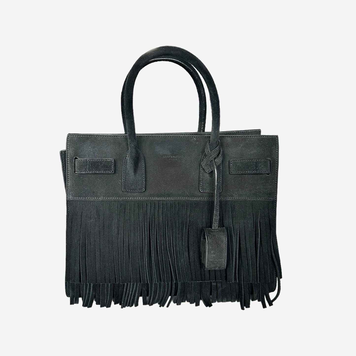 Black Suede Sac De Jour
