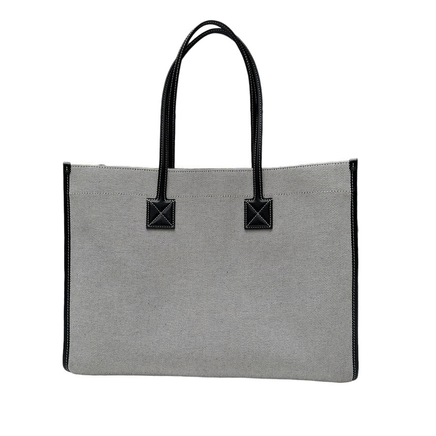 Freya Large Canvas Logo Tote