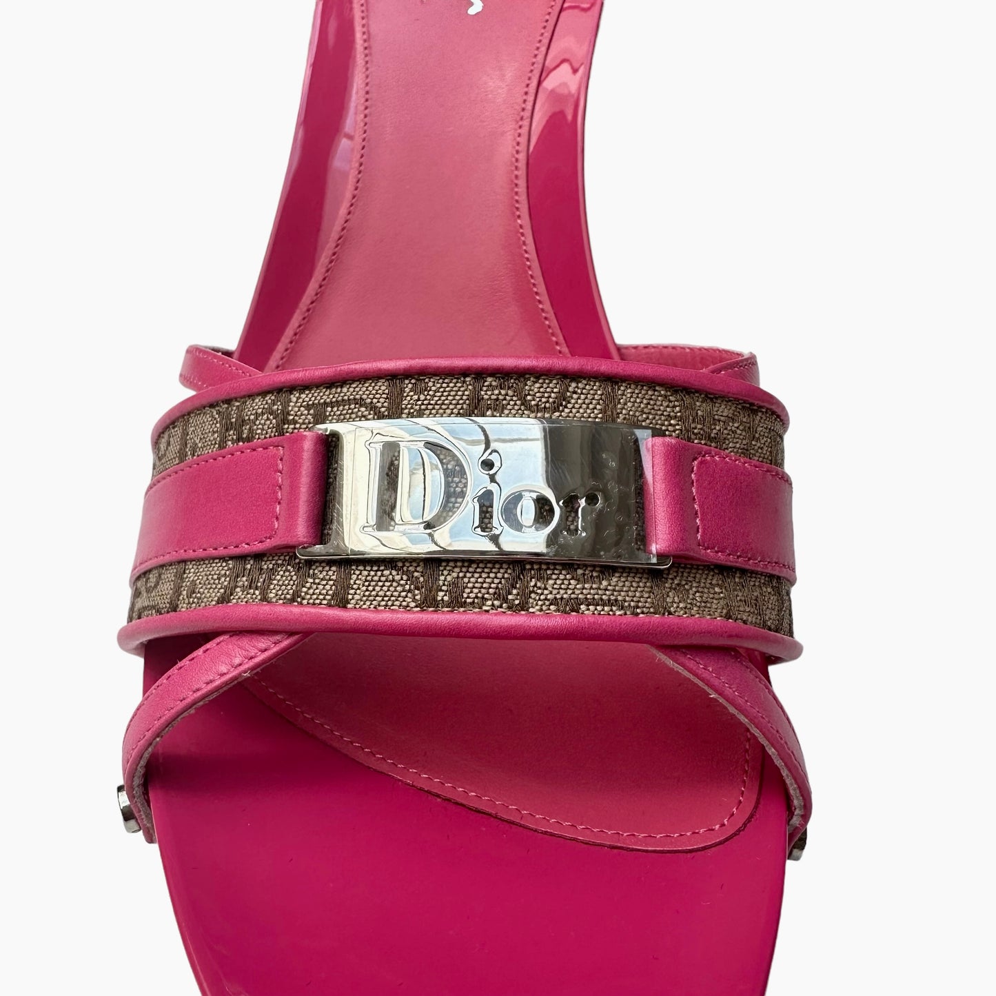 Pink Logo Heels - 10