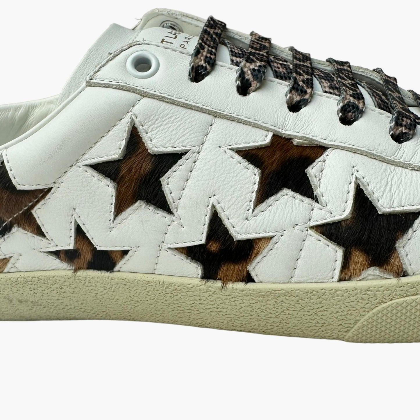 Leaopard Print & Stars Sneakers - 9