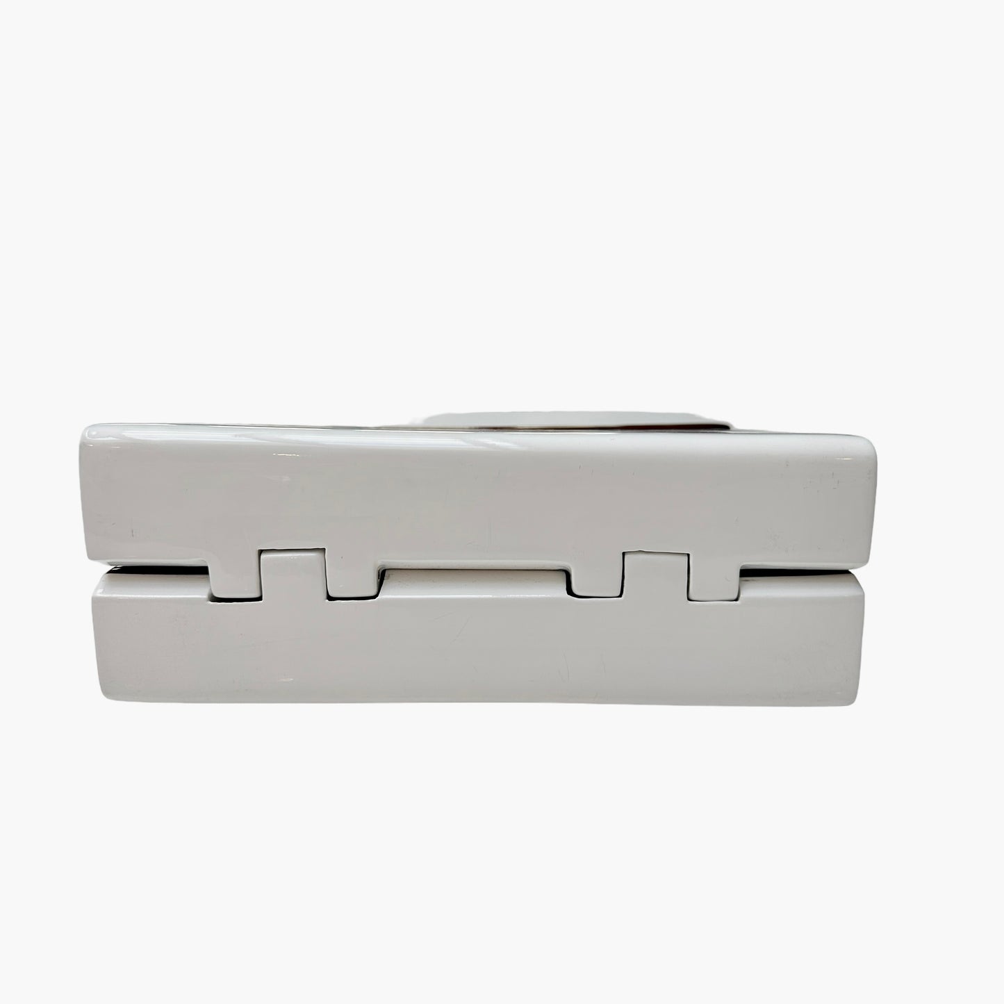 White & Acajou Wood Bag