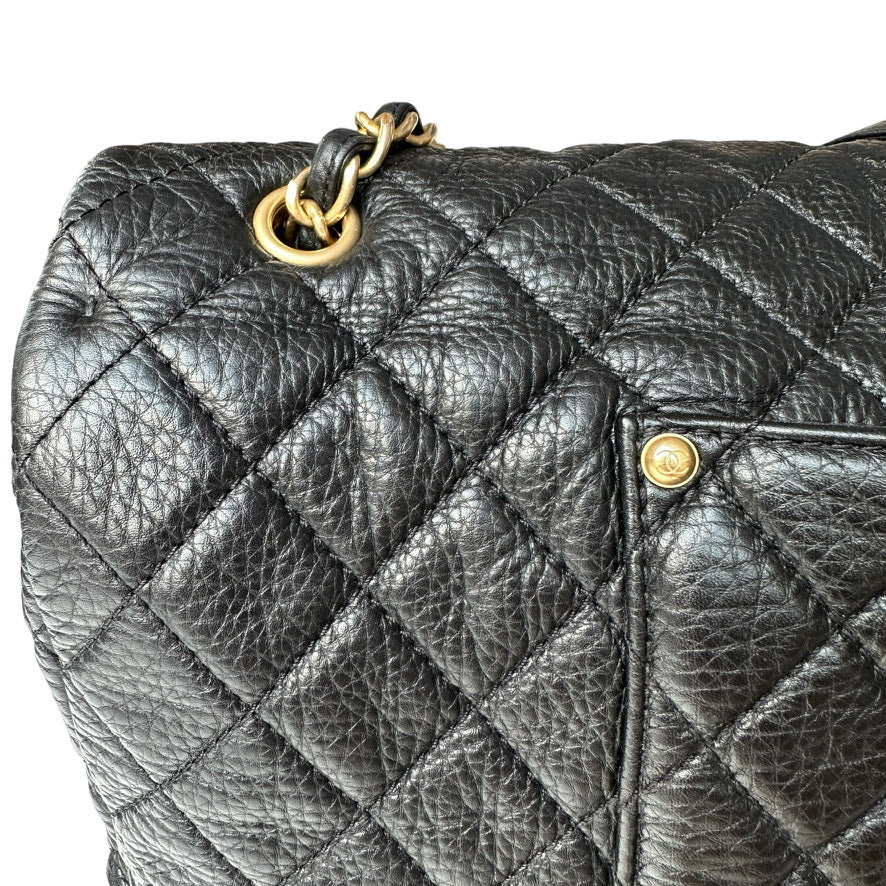 Black Caviar Airlines XXL Flap Bag