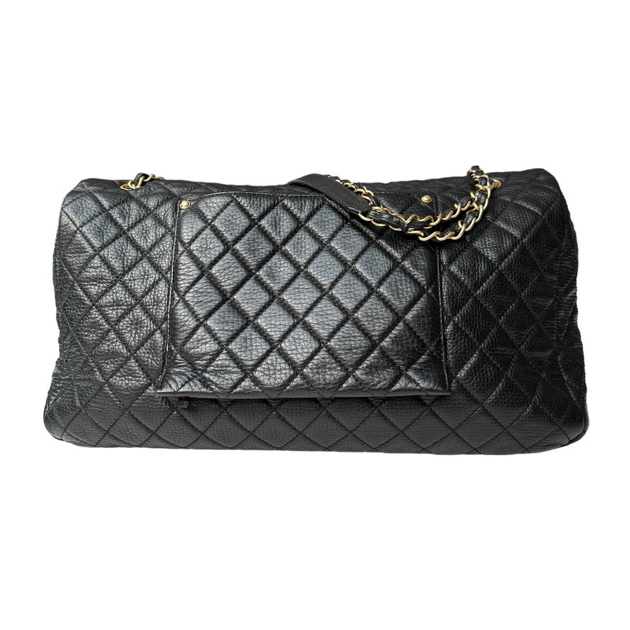 Black Caviar Airlines XXL Flap Bag