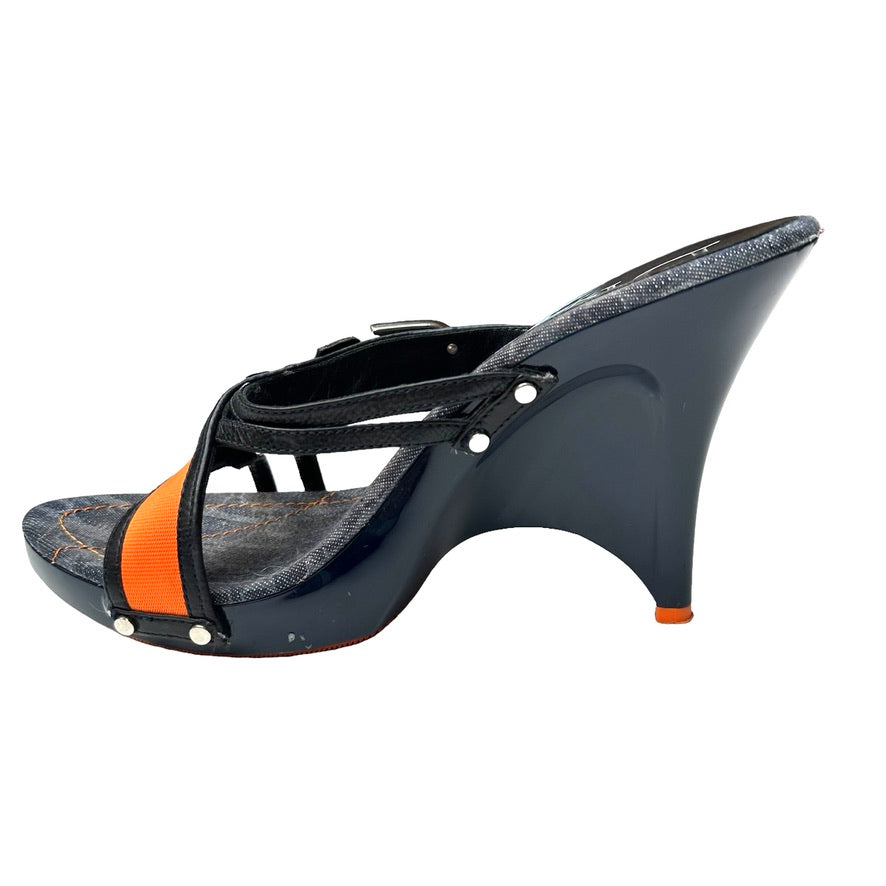 Vintage Logo Heels - 7.5