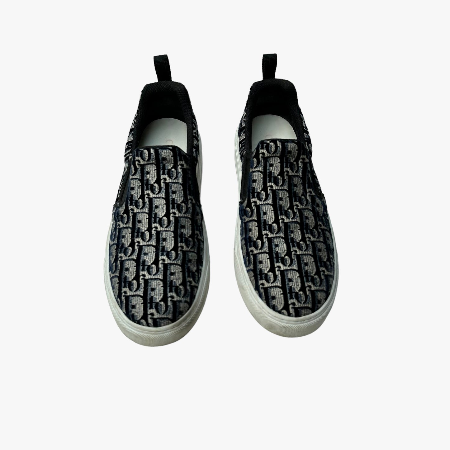 Logo Velvet Sneakers - 10