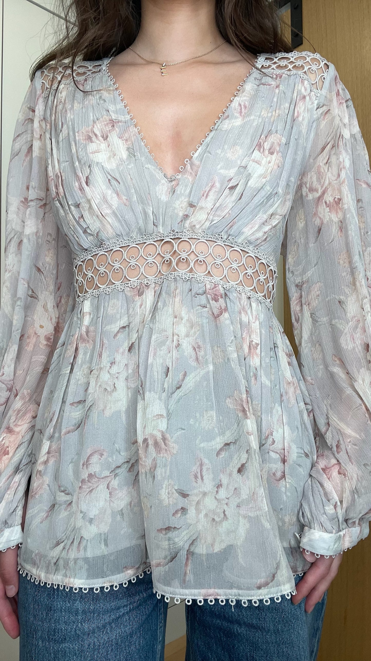 Silk Flower Top - 3