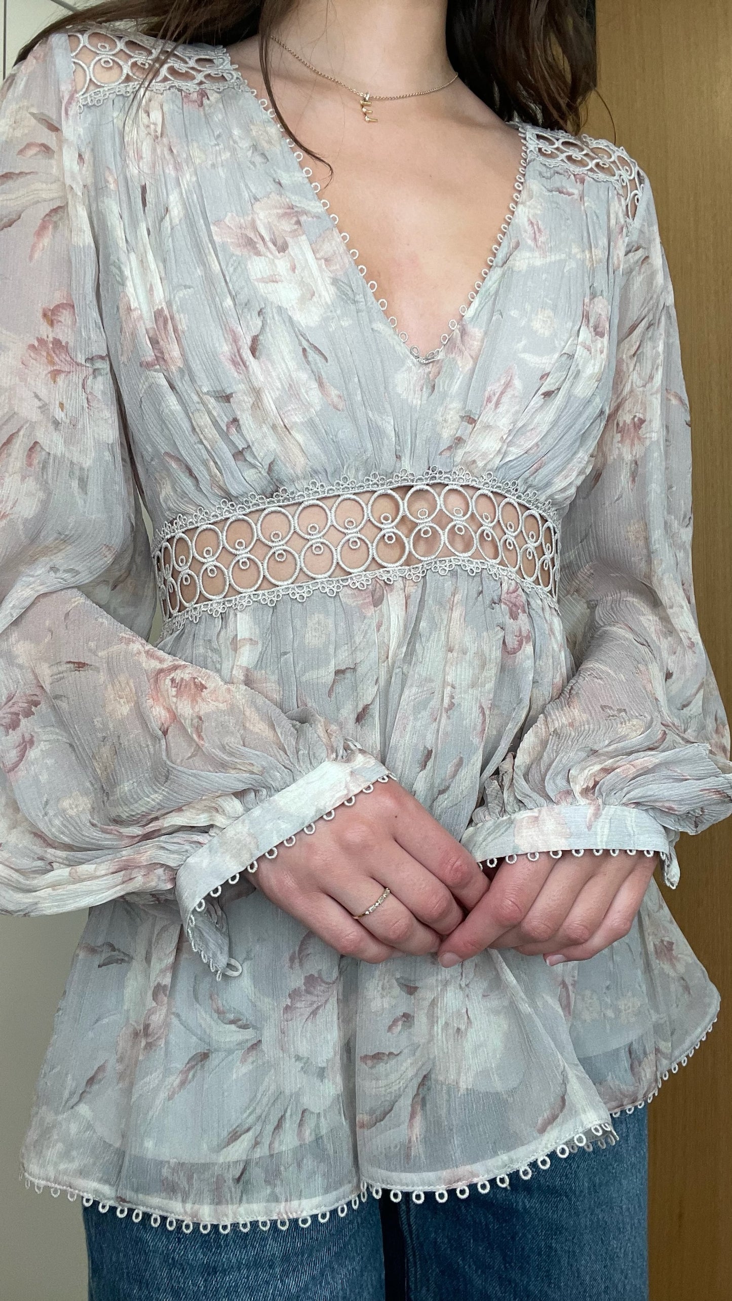 Silk Flower Top - 3