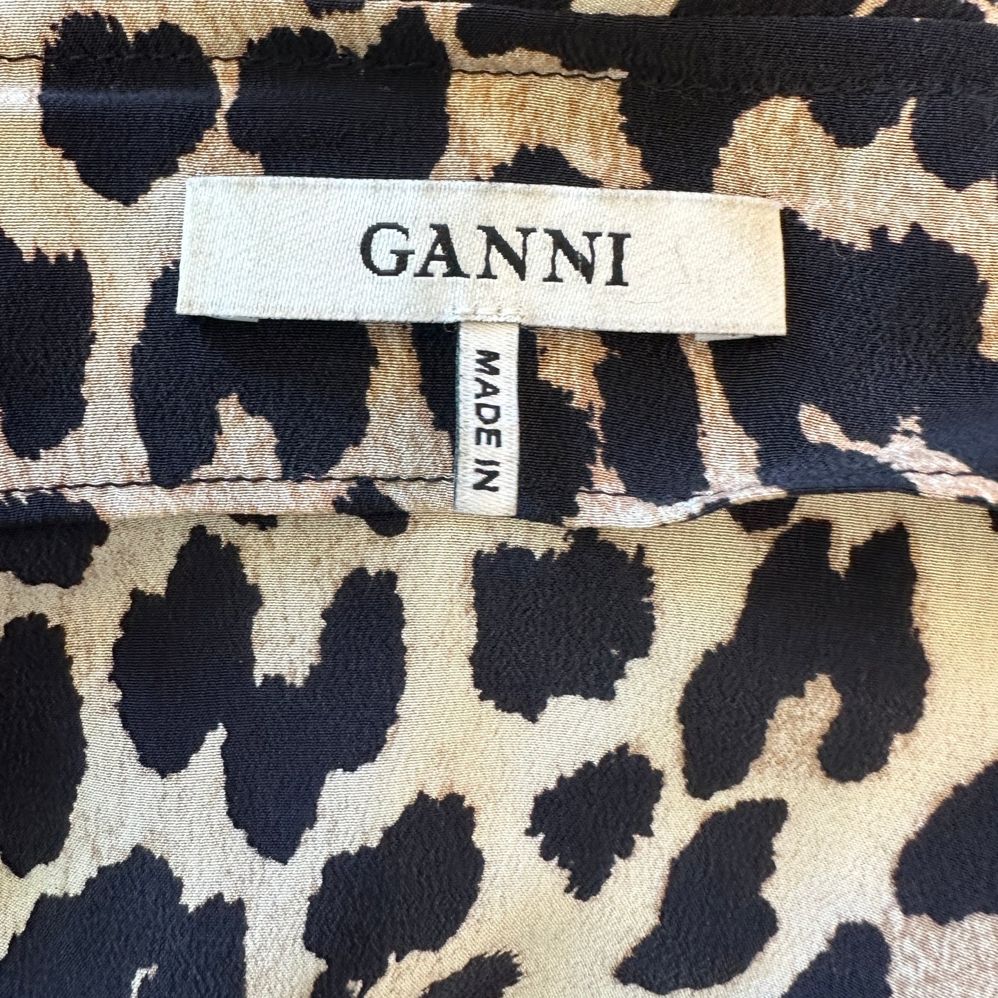 Leopard Shirt - S/M