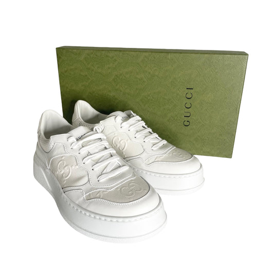 White Logo Sneakers - 10.5