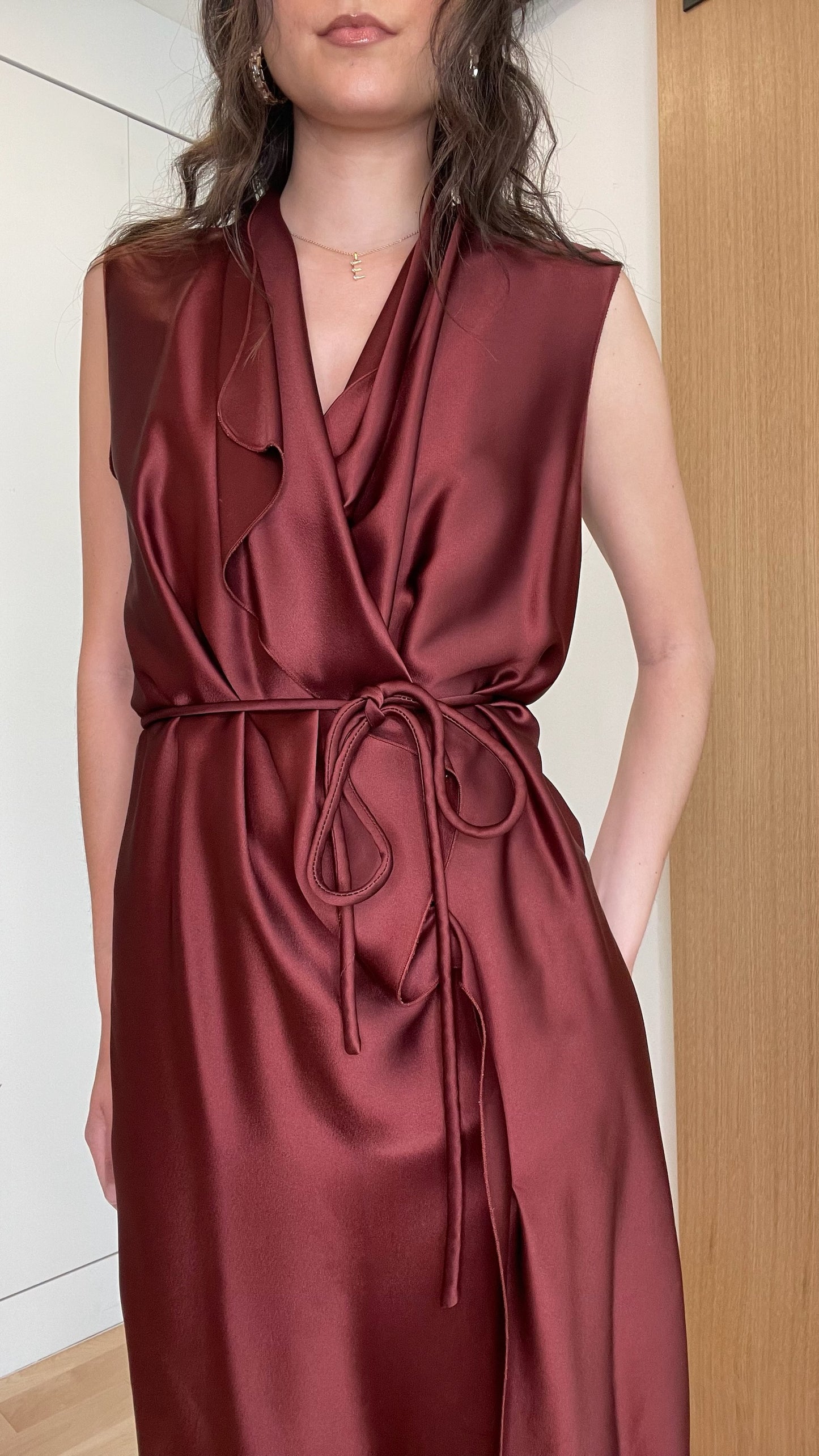 Burgundy Dress - XS/M