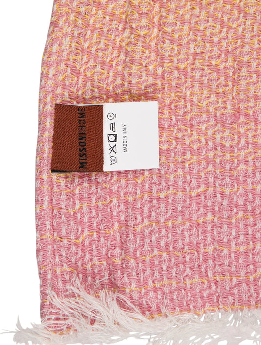 Linen-Blend Throw Blanket