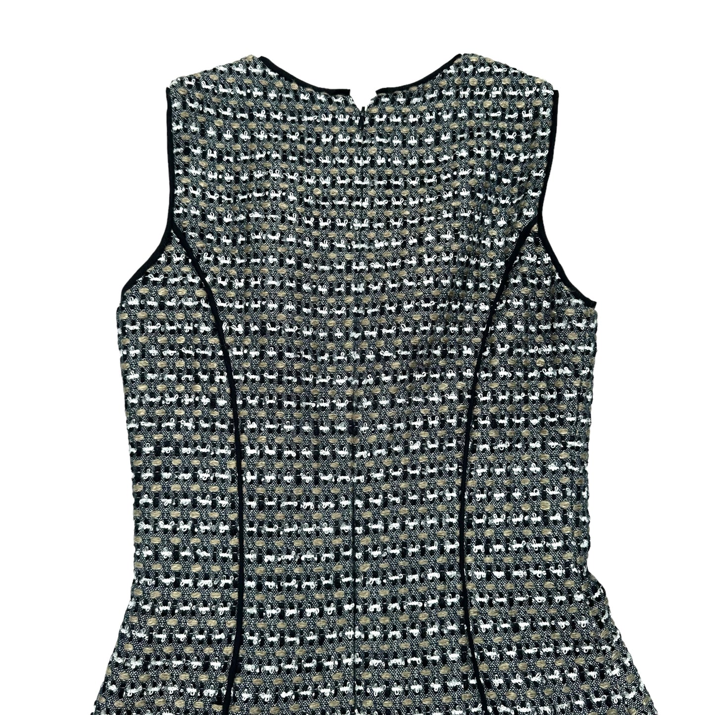 Black & White Tweed Dress - 2