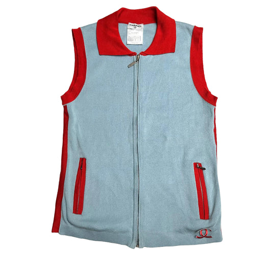 Red & Blue Logo Top - S