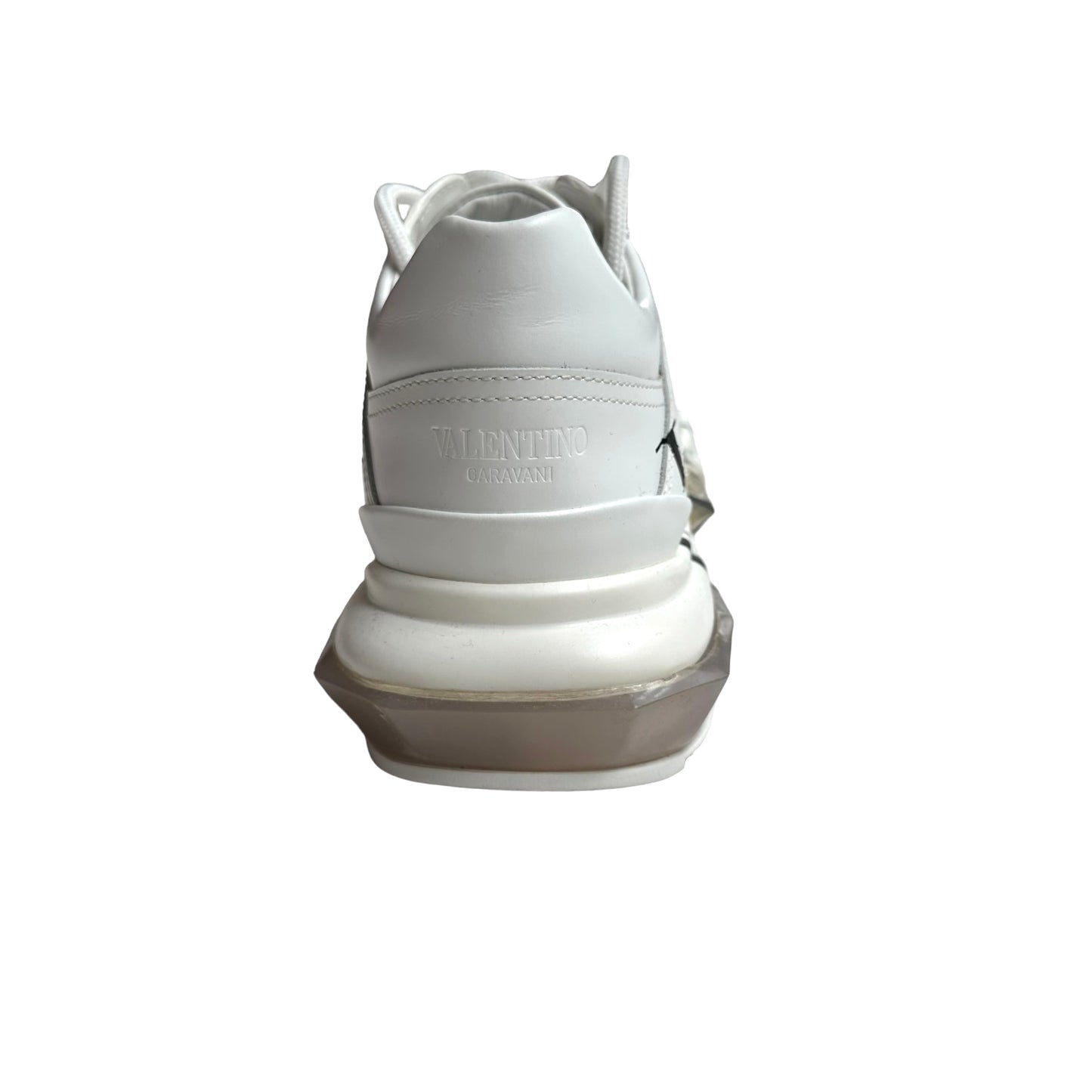 White Logo Chunky Sneakers - 8