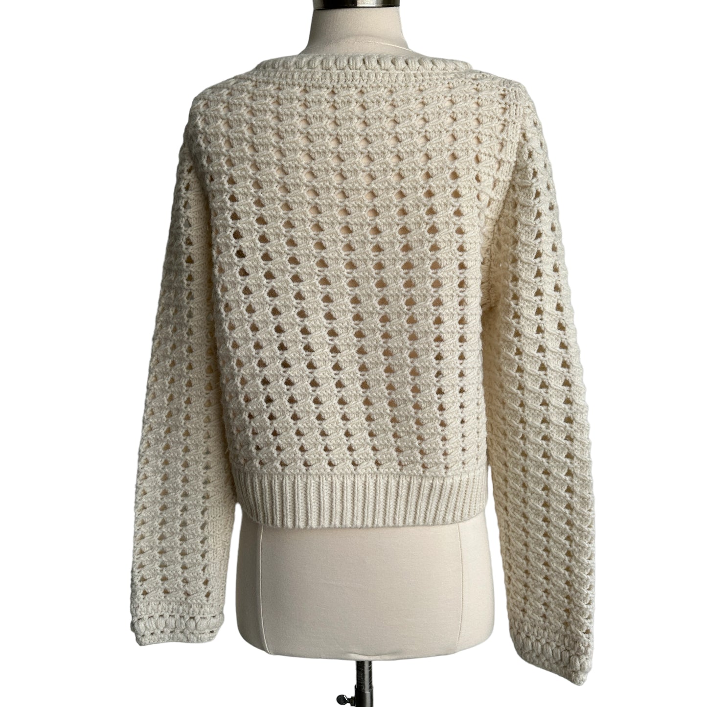 Beige Knits Sweater - S