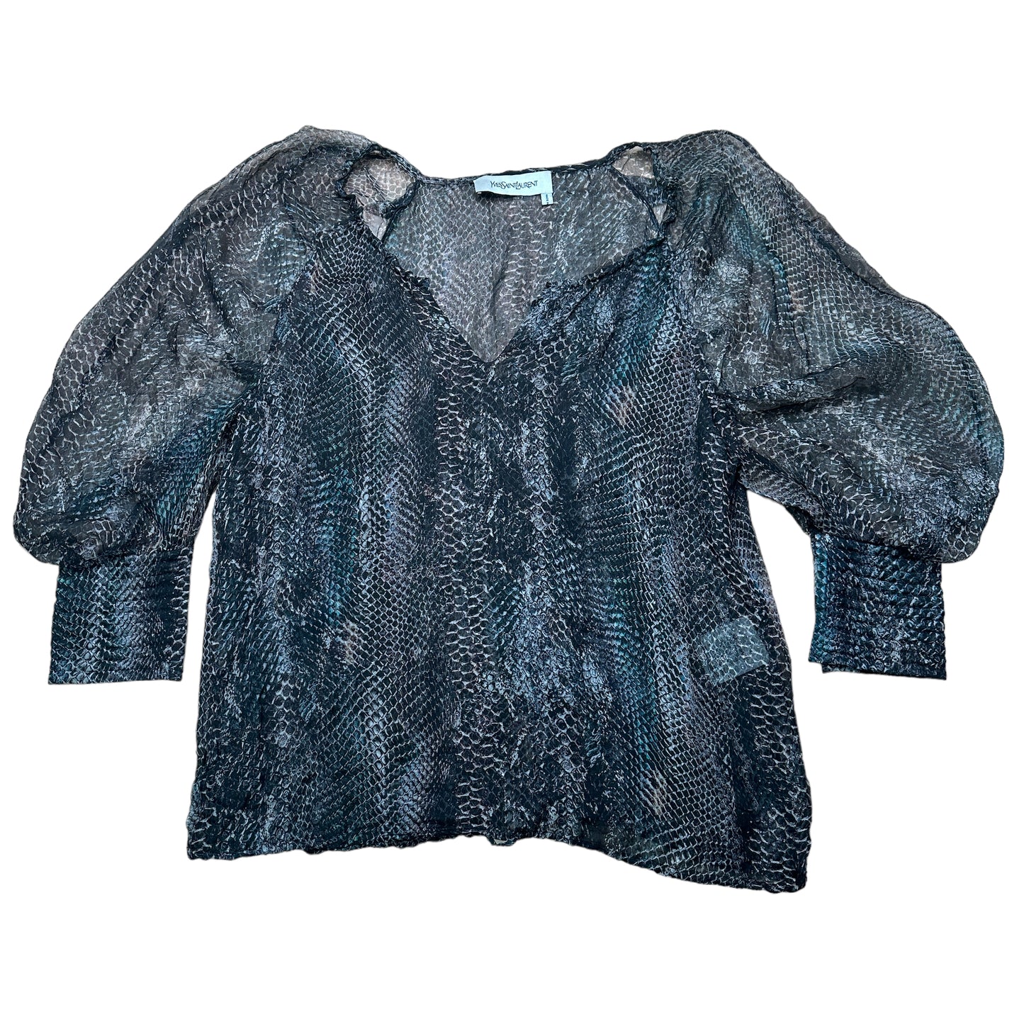 Vintage Silk Blouse - S