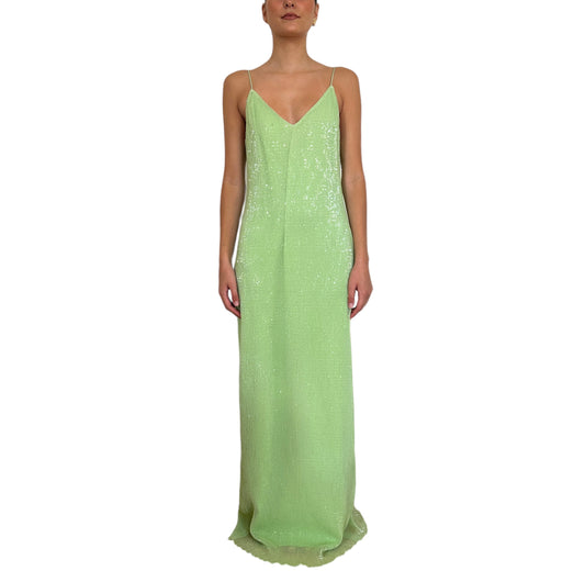 Sequins Long Dress - S
