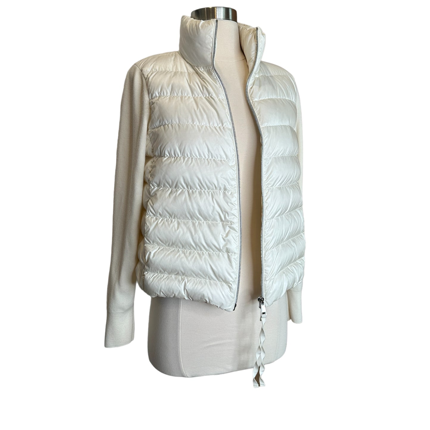 Cream Puffer Jacket - XS