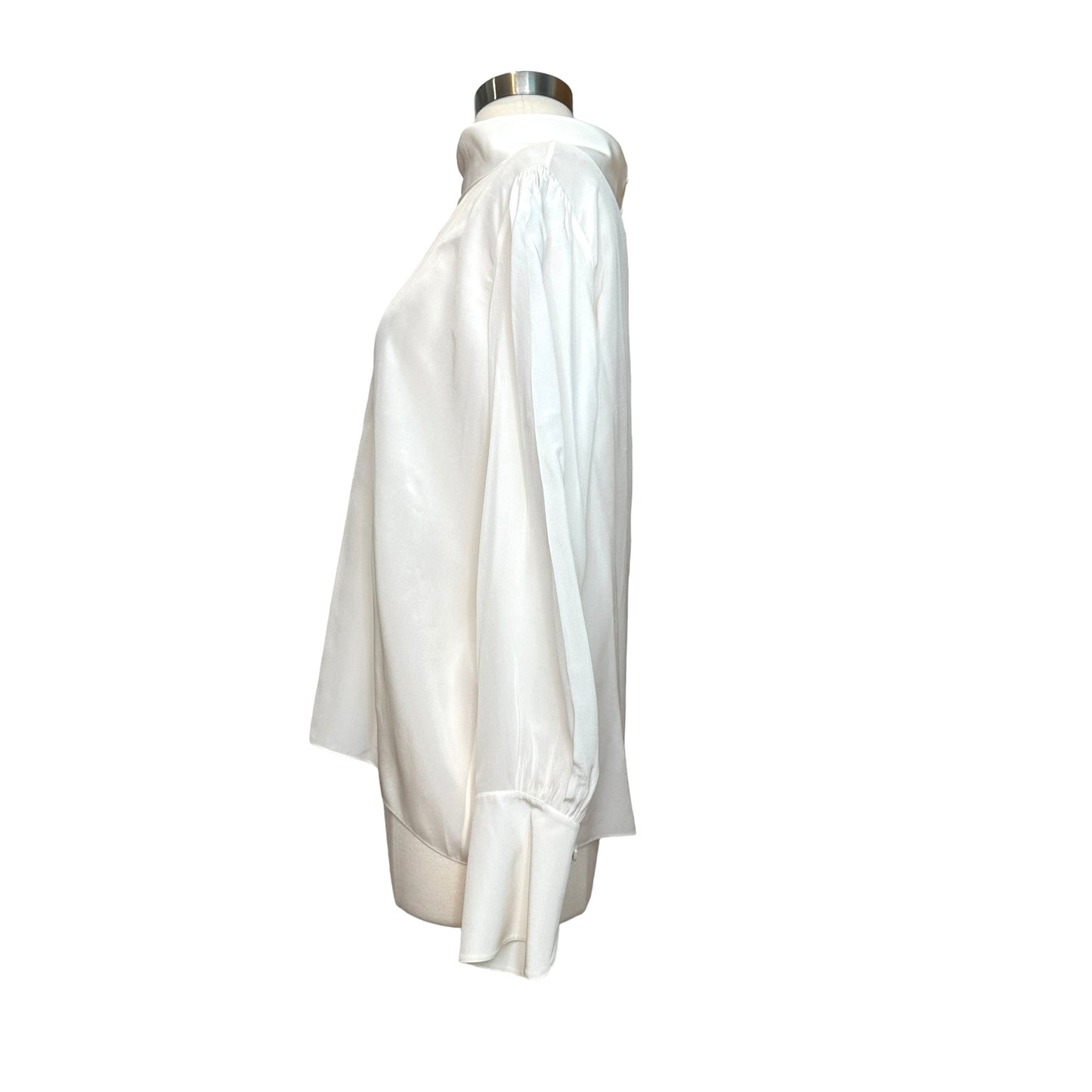 Ivory Silk Blouse - XL