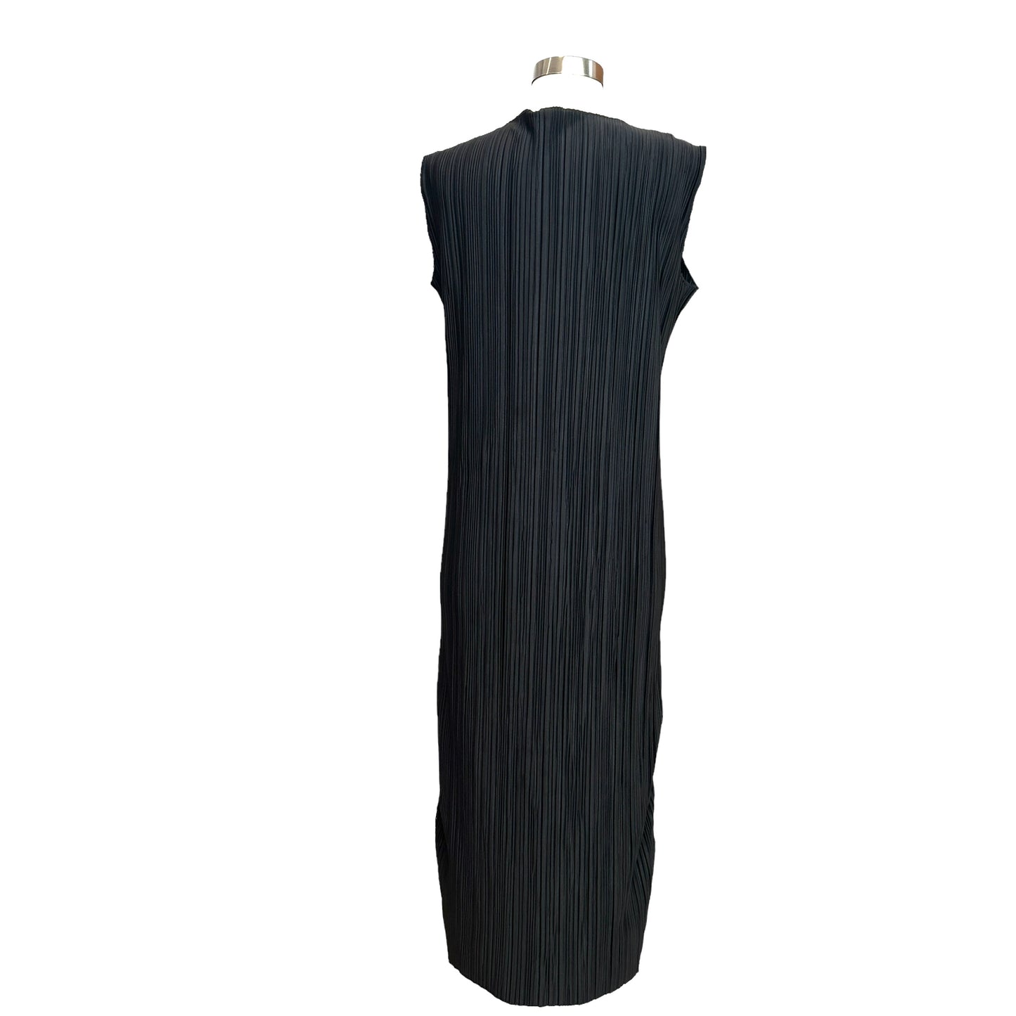 Black Crinkled Dress - S