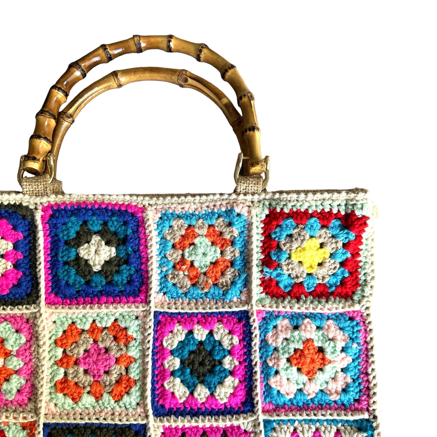 Multicolor Crochet Bag