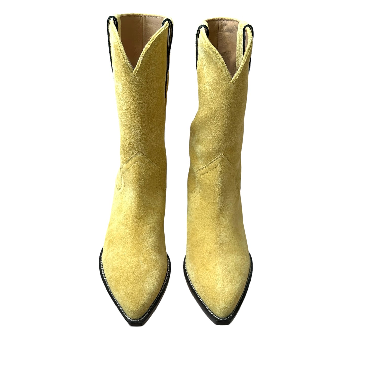 Suede Cowboy Boots - 8