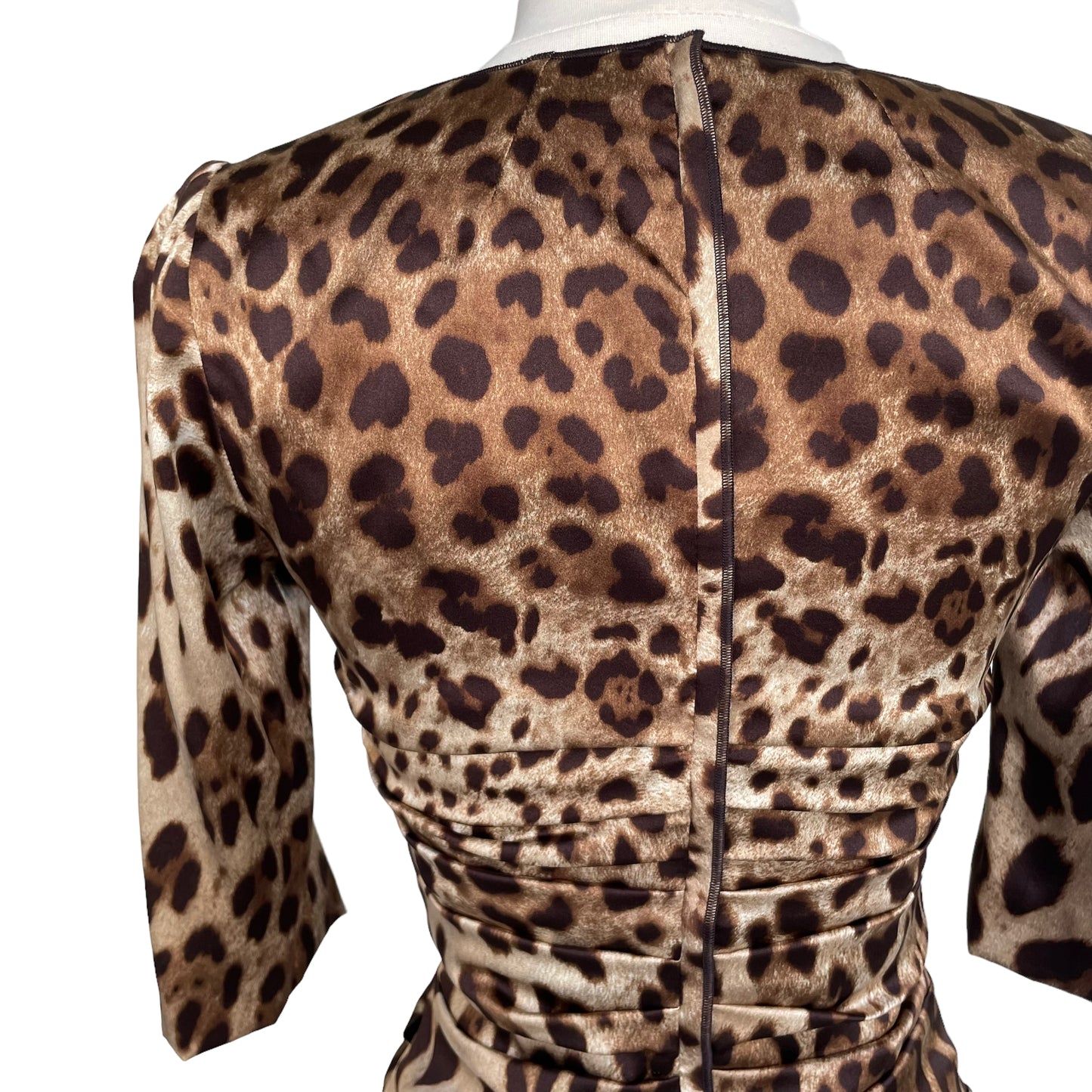 Leopard Silk Dress - XS