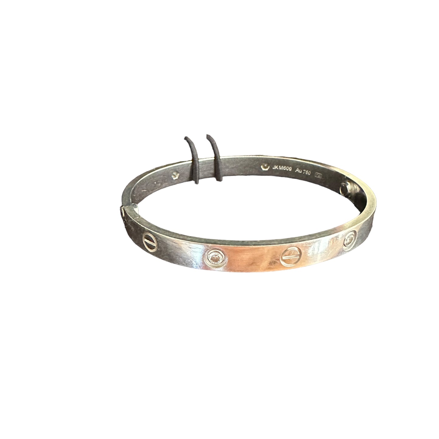 LOVE Bracelet 4 Diamonds - 17