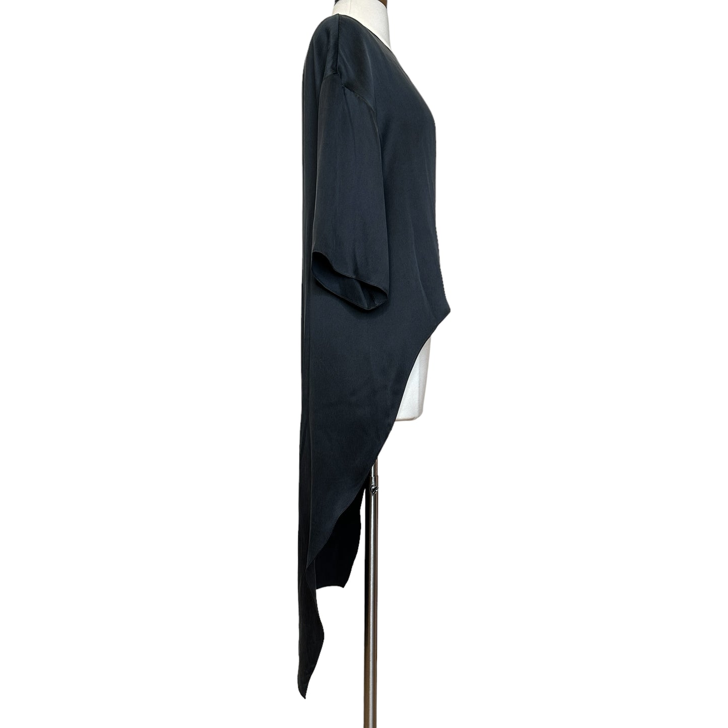 Black Silk Tunic - S