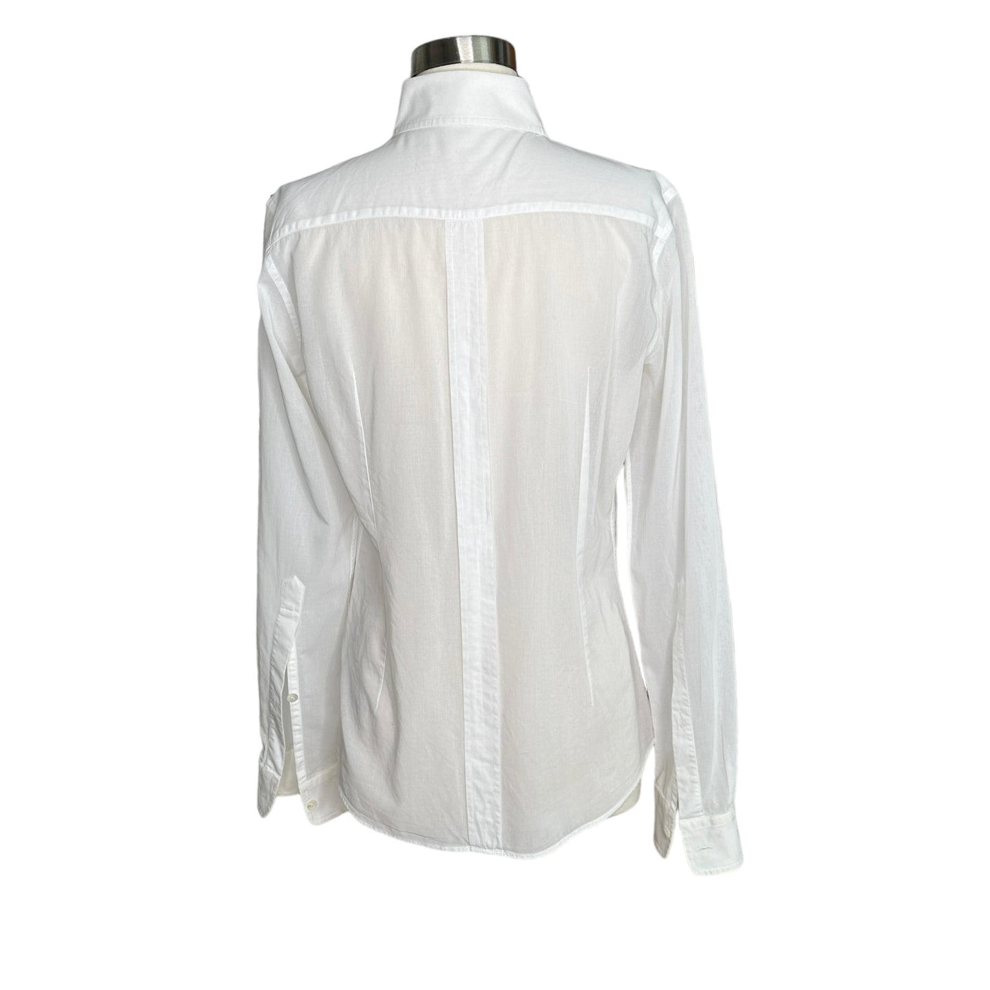 White Button Down Shirt - L