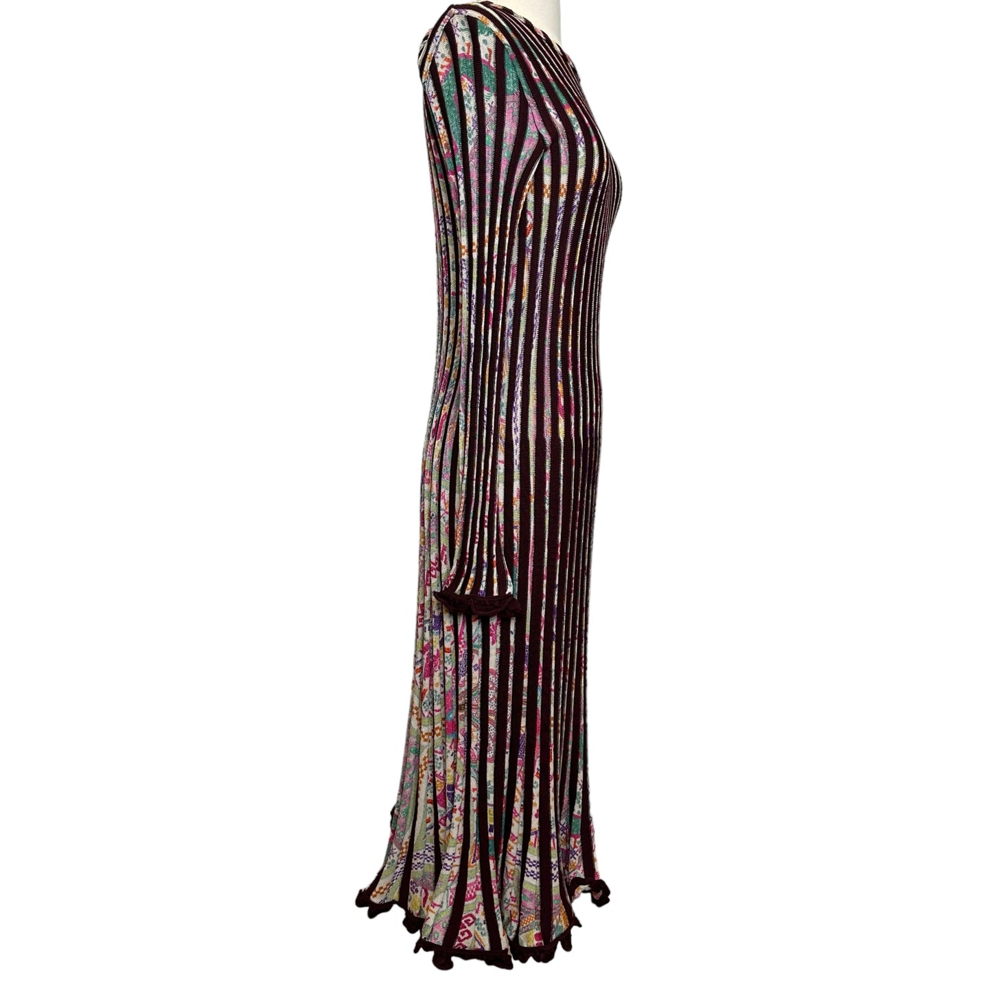 Printed Midi Dress - M