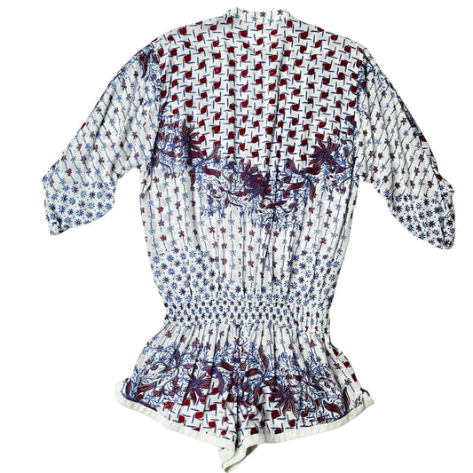 Cotton Romper - M
