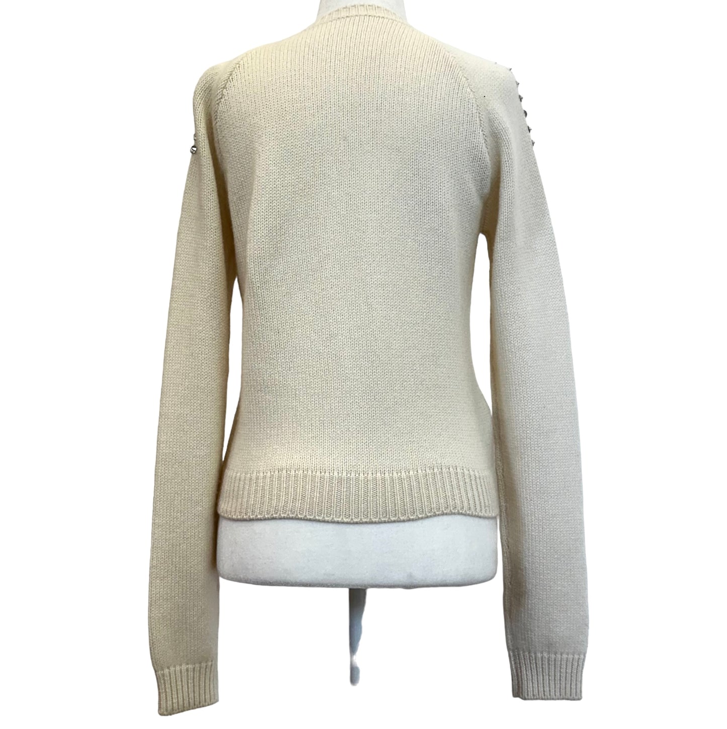 Crystal Embellished Cardigan - M