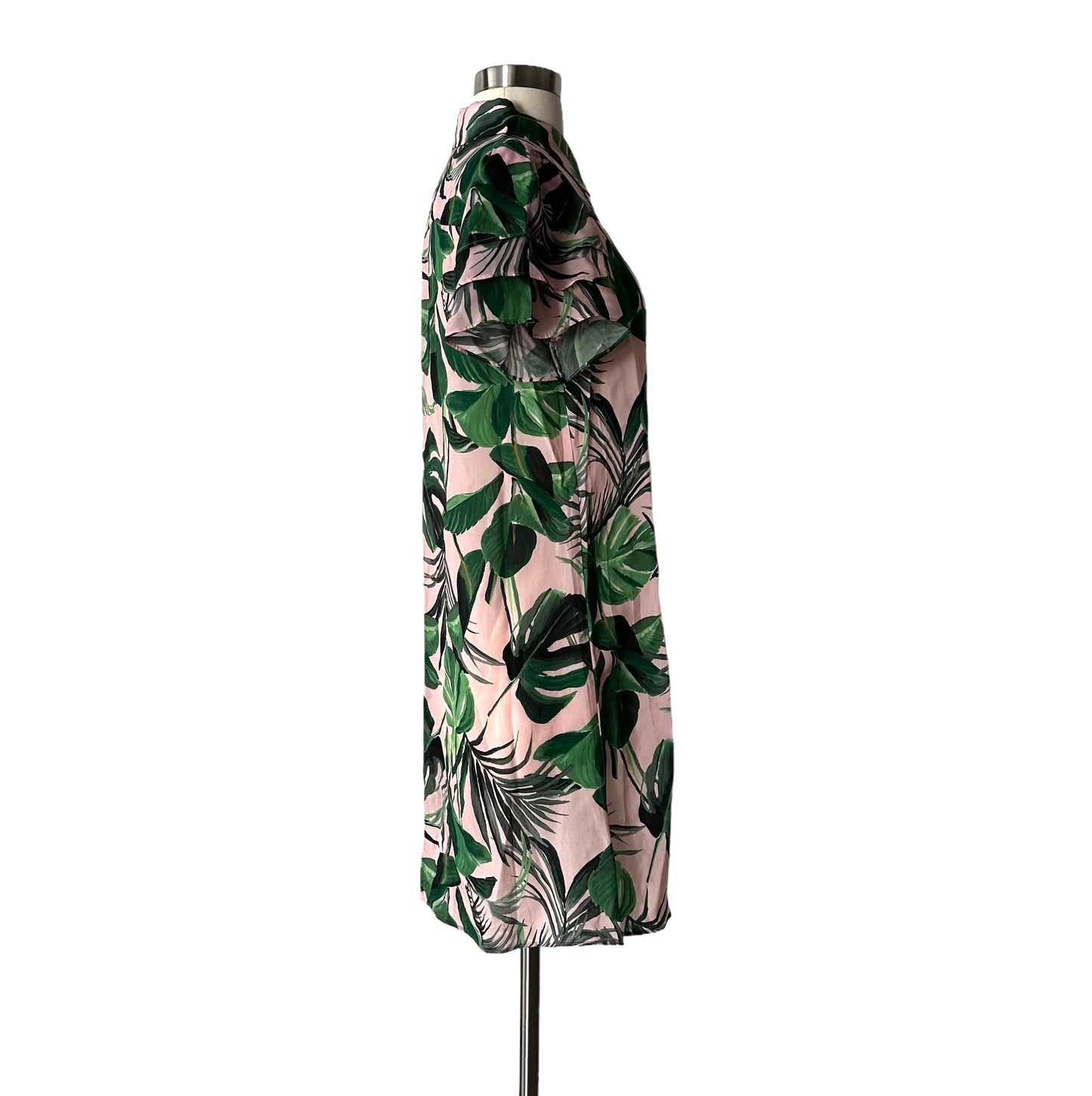 Floral Pink Dress - M